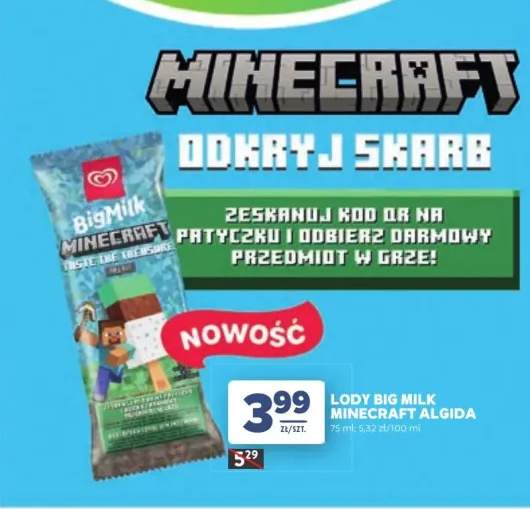 Lody Big Milk Minecraft Algida