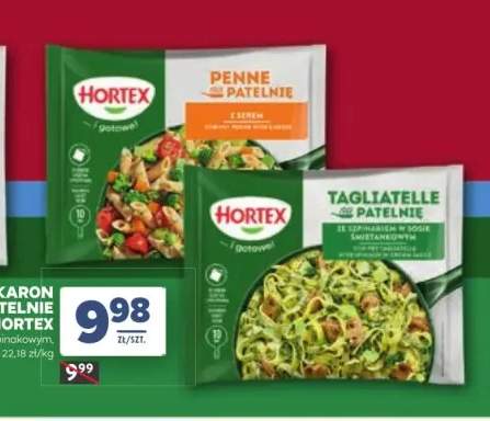 Makaron na patelnię z sosem Hortex