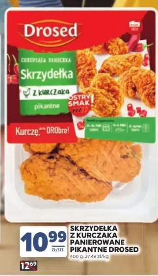 Skrzydełka z kurczaka panierowane pikantne Drosed