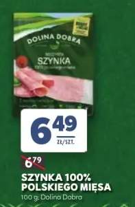 Szynka 100% polskiego mięsa Dolina Dobra