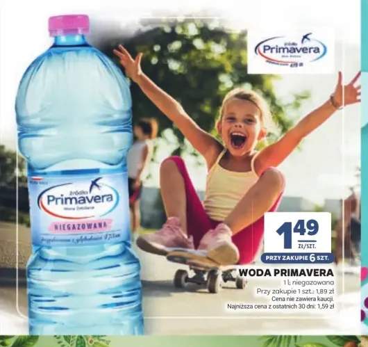 Woda niegazowana Primavera