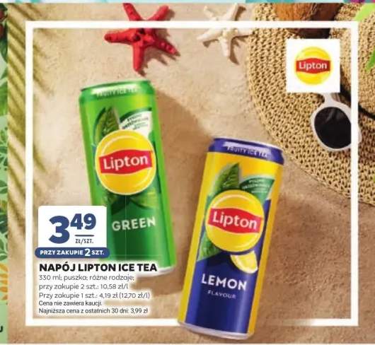 Napój Lipton Ice Tea Green