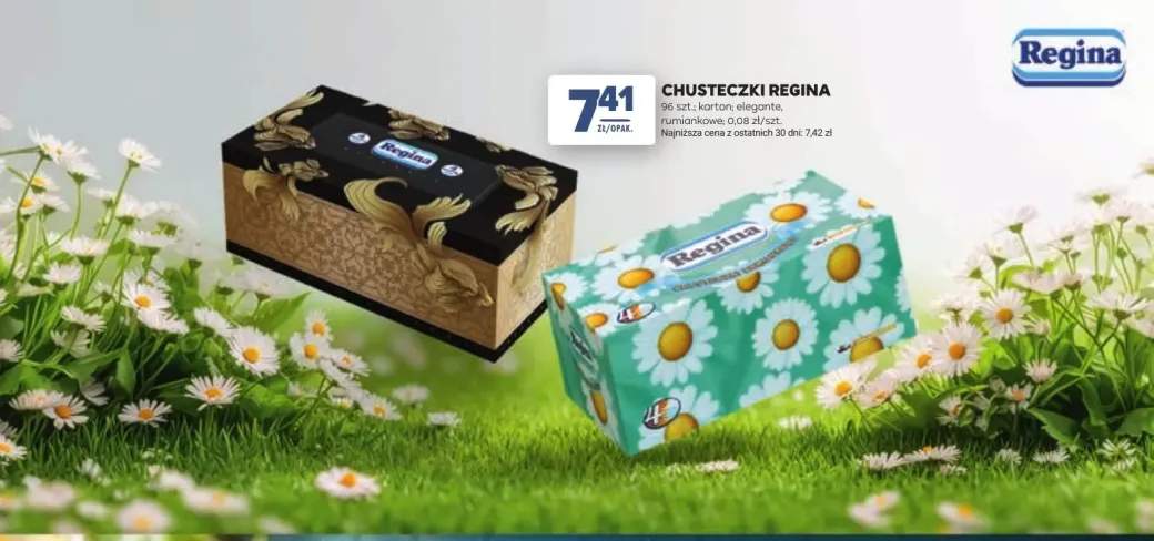 Chusteczki Regina rumiankowe