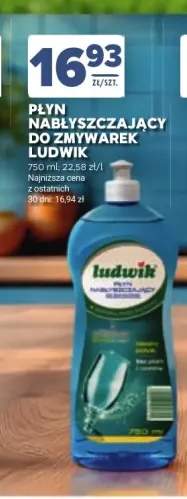 Płyn nabłyszczający do zmywarek Ludwik