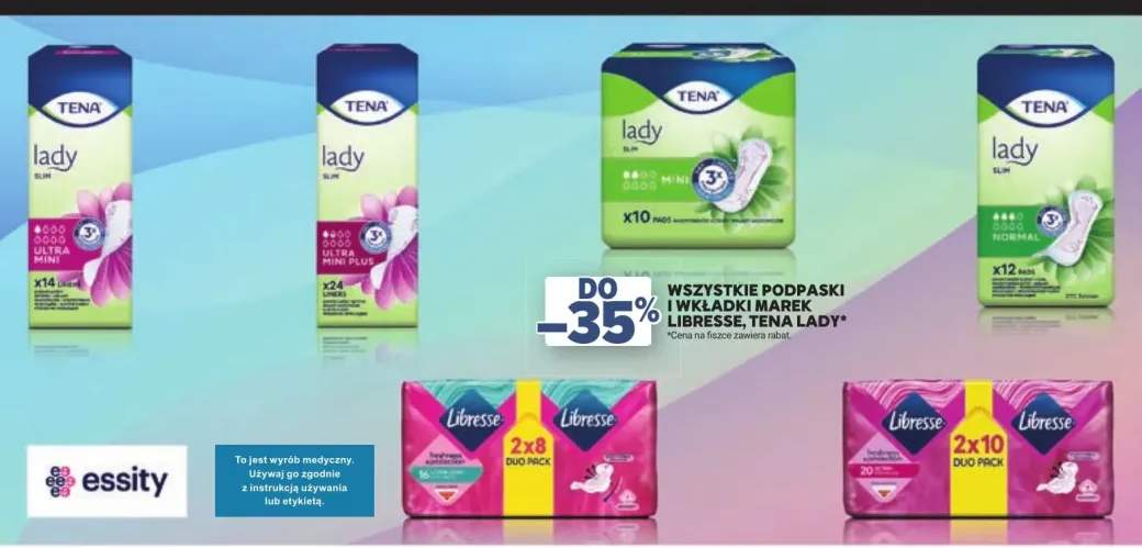 Podpaski Libresse duo pack