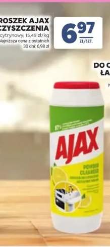 Proszek Ajax do czyszczenia cytrynowy