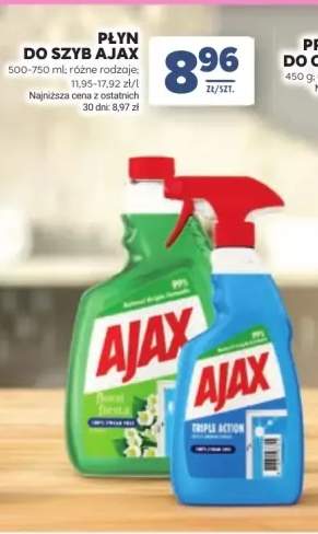 Płyn do szyb Ajax