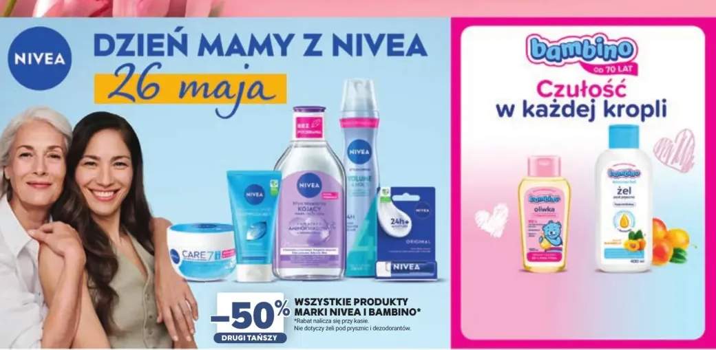 Produkty NIVEA i Bambino