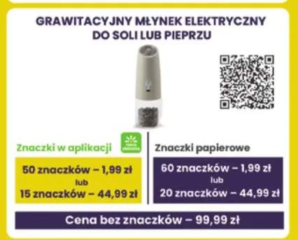 Grawitacyjny młynek elektryczny do soli lub pieprzu