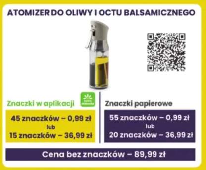 Atomizer do oliwy i octu balsamicznego