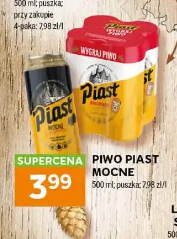 Piwo Piast Mocne 500ml