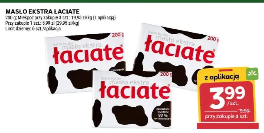 Masło ekstra Łaciate