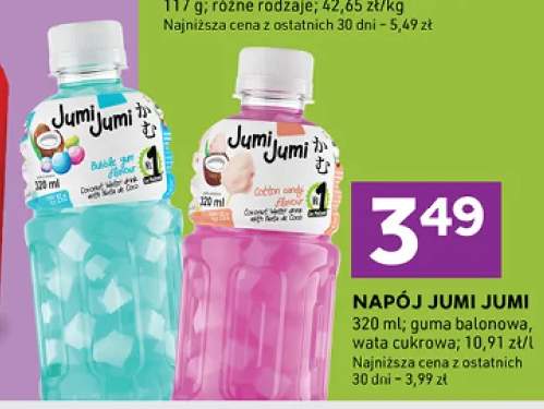 Napój Jumi Jumi wata cukrowa