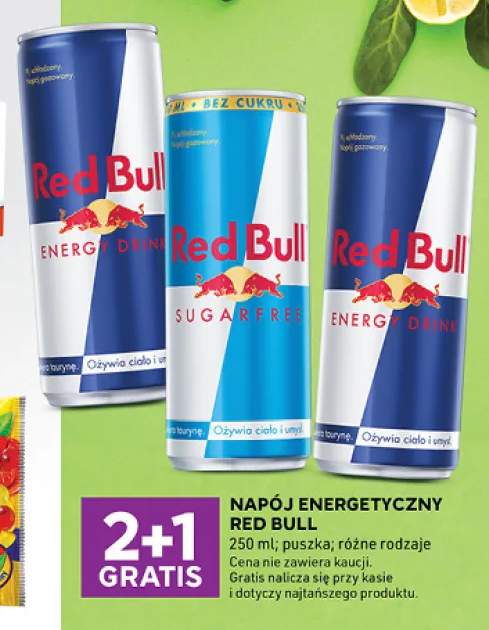 Napój energetyczny Red Bull