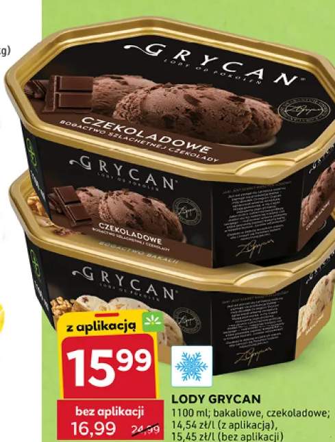 Lody Grycan czekoladowe