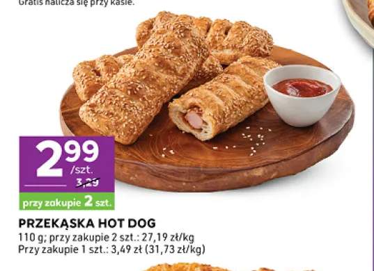 Przekąska hot dog