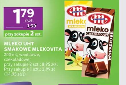 Mleko UHT smakowe Mlekovita