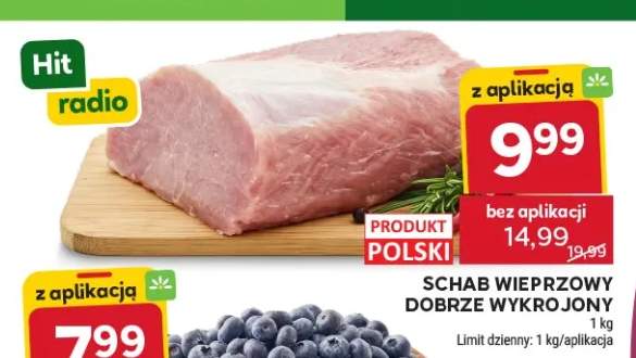 Schab wieprzowy dobrze wykrojony