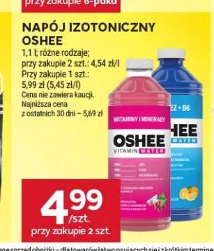 Napój izotoniczny Oshee