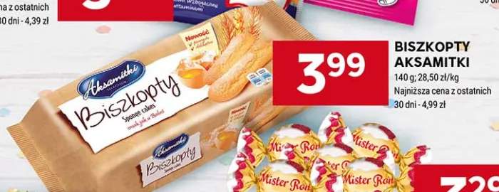 Biszkopty Aksamitki
