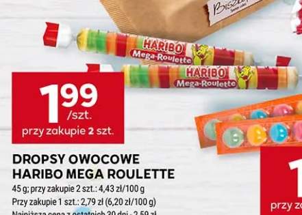 Dropsy owocowe Haribo Mega Roulette
