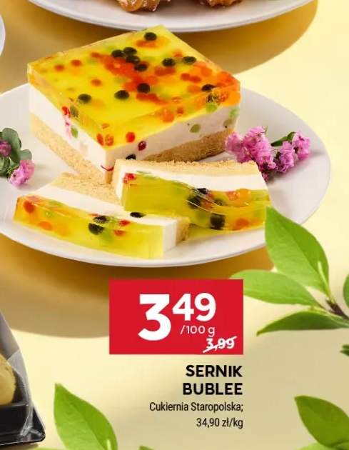 Sernik Bublee Cukiernia Staropolska