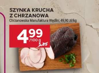 Szynka krucha z Chrzanowa Chrzanowska Manufaktura Wędlin