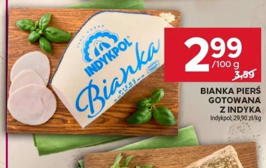 Bianka pierś gotowana z indyka Indykpol