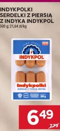 Indykpolki serdelki z piersią z indyka Indykpol