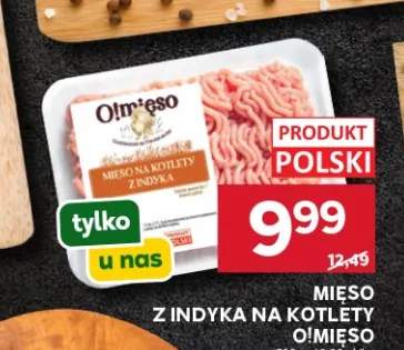 Mięso z indyka na kotlety O!Mięso