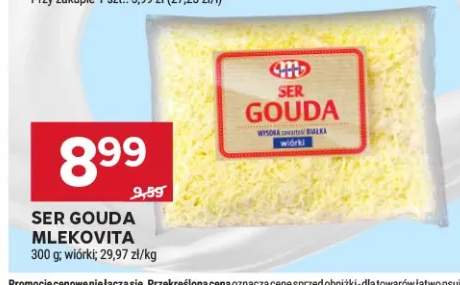 Ser Gouda MLEKOVITA wiórki