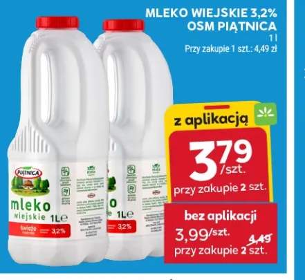 Mleko wiejskie 3,2% OSM Piątnica