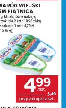 Twaróg wiejski OSM Piątnica klinek