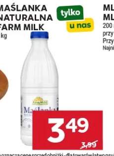 Maślanka naturalna Farm Milk