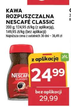 Kawa rozpuszczalna NESCAFÉ CLASSIC