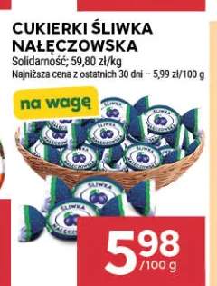 Cukierki ŚLIWKA NAŁĘCZOWSKA
