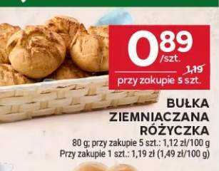Bułka ziemniaczana różyczka