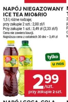 Napój niegazowany Ice Tea Mio&Rio