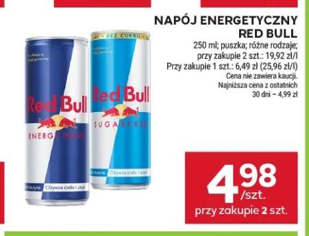 Napój energetyczny Red Bull