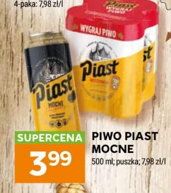 Piwo Piast Mocne