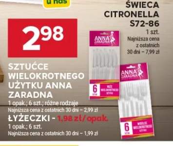 Sztućce wielokrotnego użytku Anna Zaradna