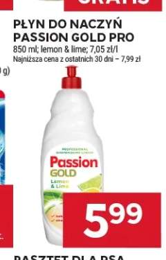 Płyn do naczyń Passion Gold Pro lemon & lime