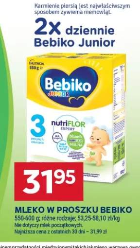 Mleko w proszku Bebiko Junior 3 NutriFlor Expert
