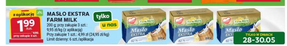 Masło ekstra Farm Milk