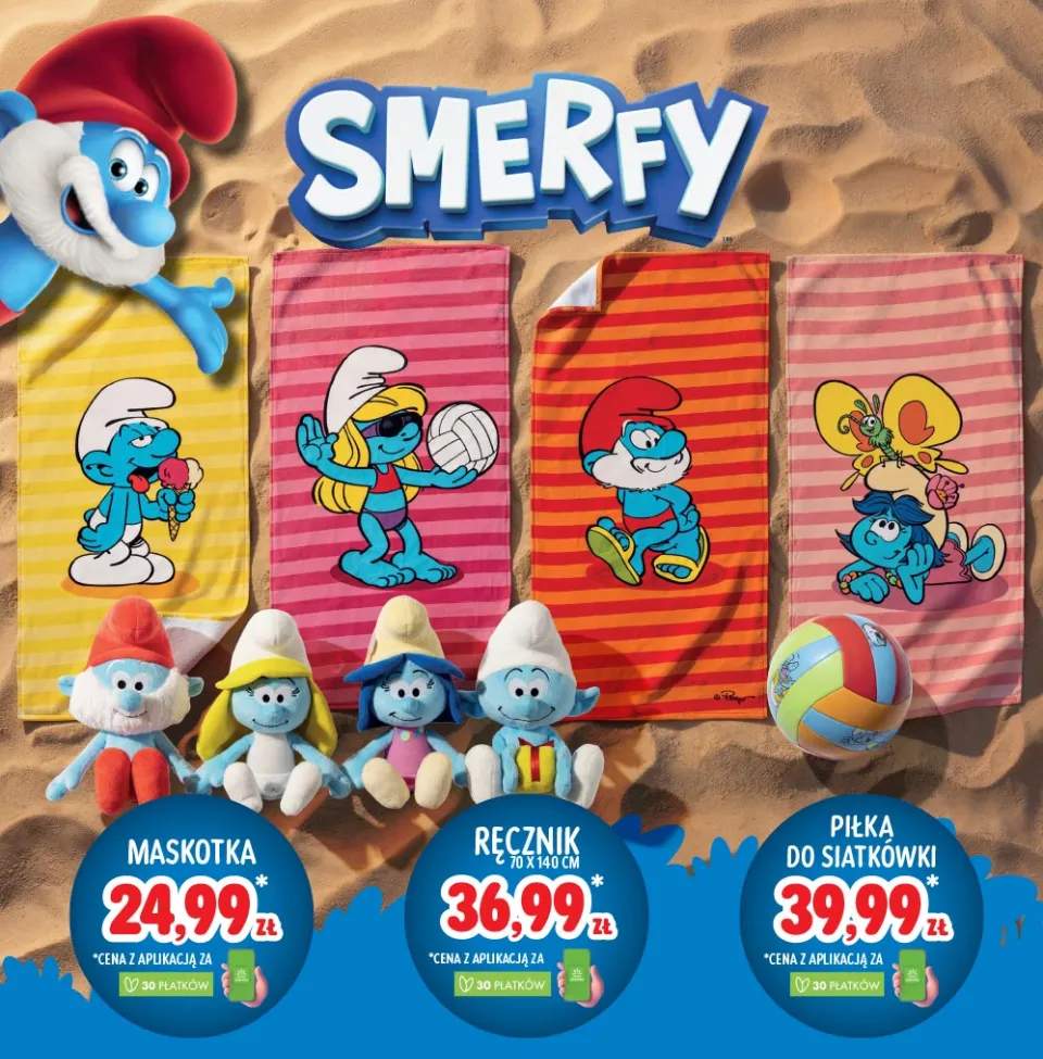 Ręcznik Smerfy 70x140cm
