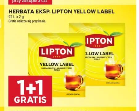 Herbata eksp. LIPTON YELLOW LABEL