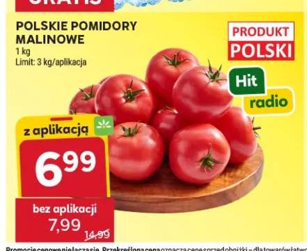Polskie pomidory malinowe