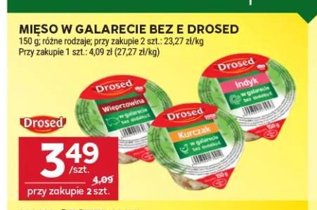 Mięso w galarecie bez E wieprzowina Drosed