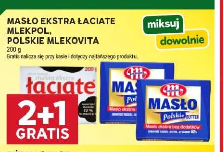 Masło ekstra Polskie Mlekovita