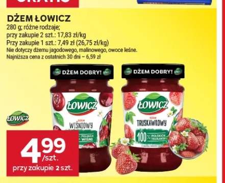 Dżem truskawkowy Łowicz